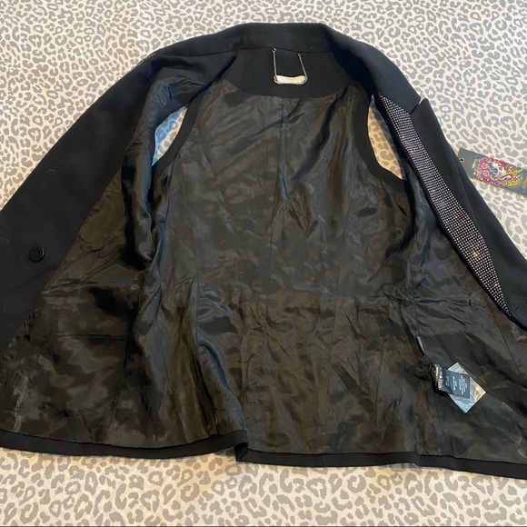 NWT Ed Hardy Bejeweled Vest- S - Picture 11 of 12